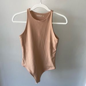 Soft A&F Collection Seamless Crew Tank Bodysuit